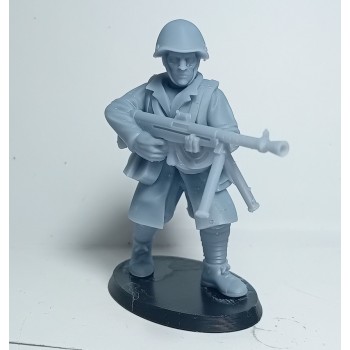 1/32 Greek Soldier with Machine Gun WWII